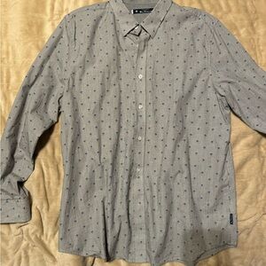 Ben Sherman cotton blend button down XL